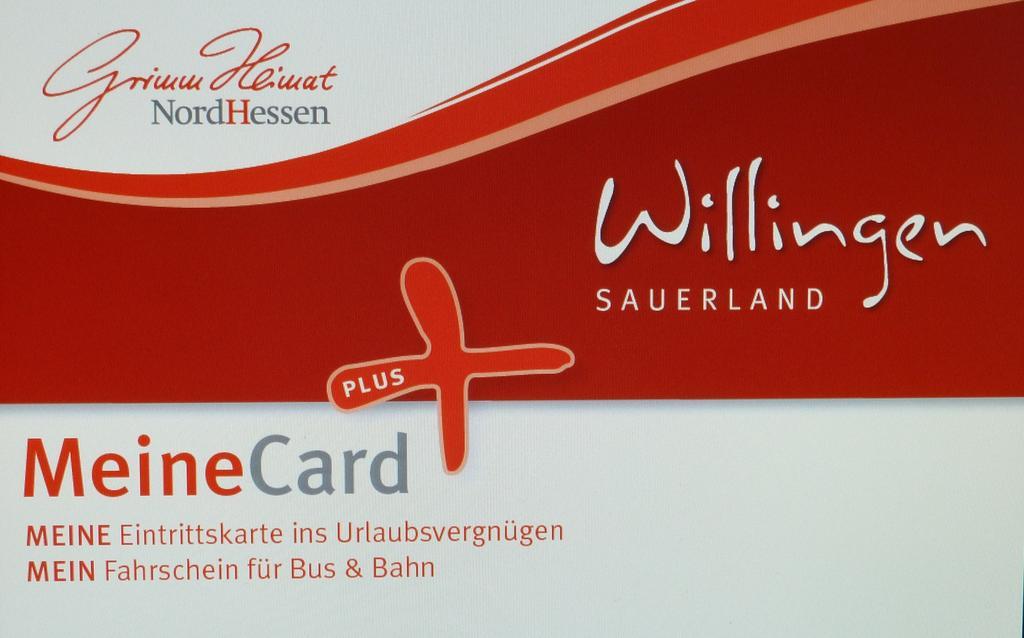 Pension Haus Waldfrieden, Meinecardplus Inklusive Willingen  Exteriör bild